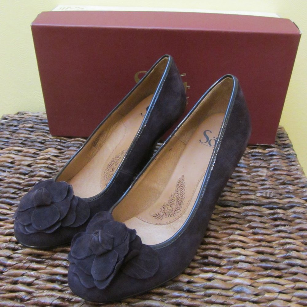 Sofft Women's purple lux heels